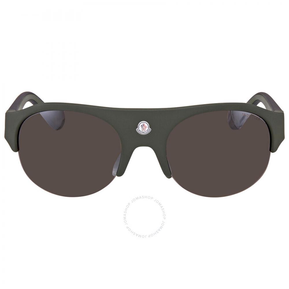 

Moncler Зеркальные круглые солнцезащитные очки унисекс Roviex ML0050 98L 60