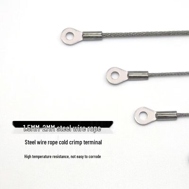 Stainless Steel Outdoor Lighting Safety Rope with M4 Terminal