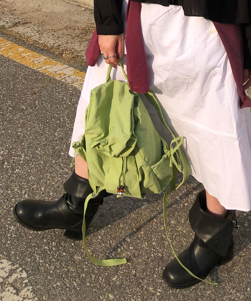 Cgp Nylon Mini Backpack - Lime