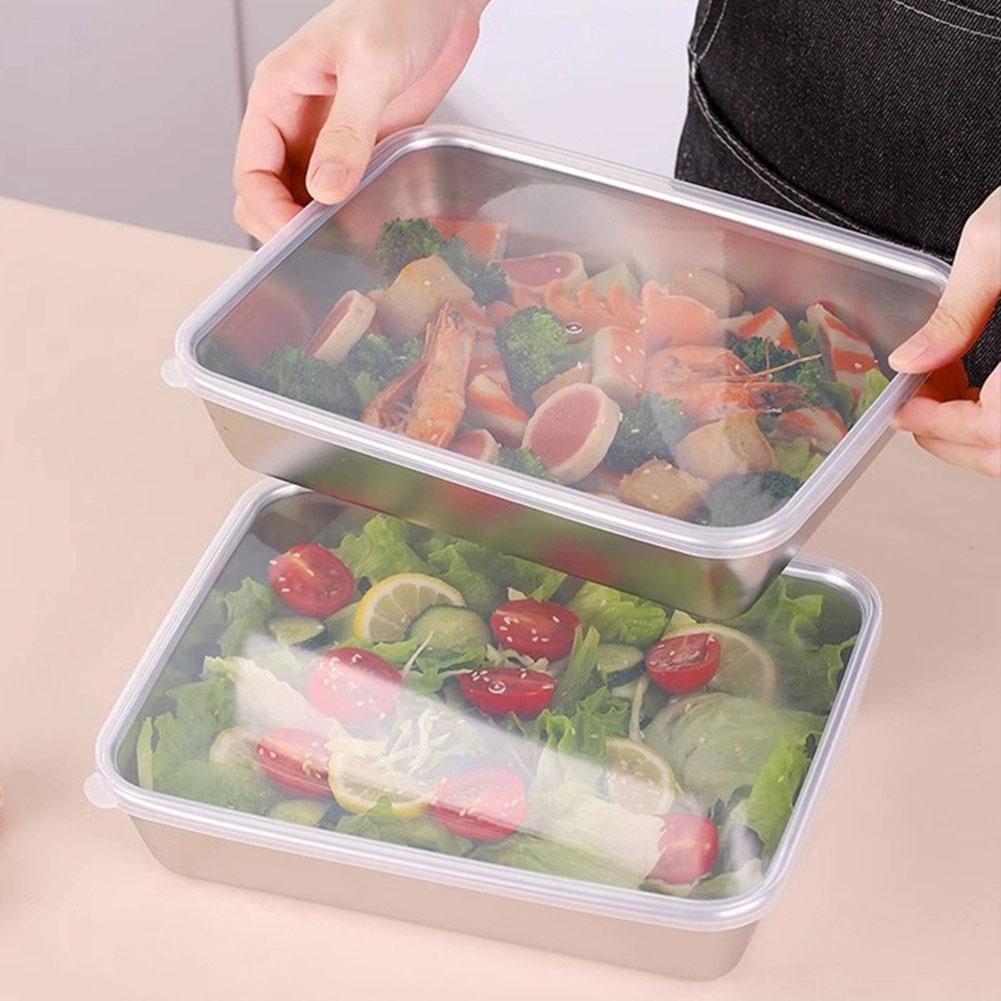 Reliable Stainless Steel Storage Trays Even Heating and Cooling