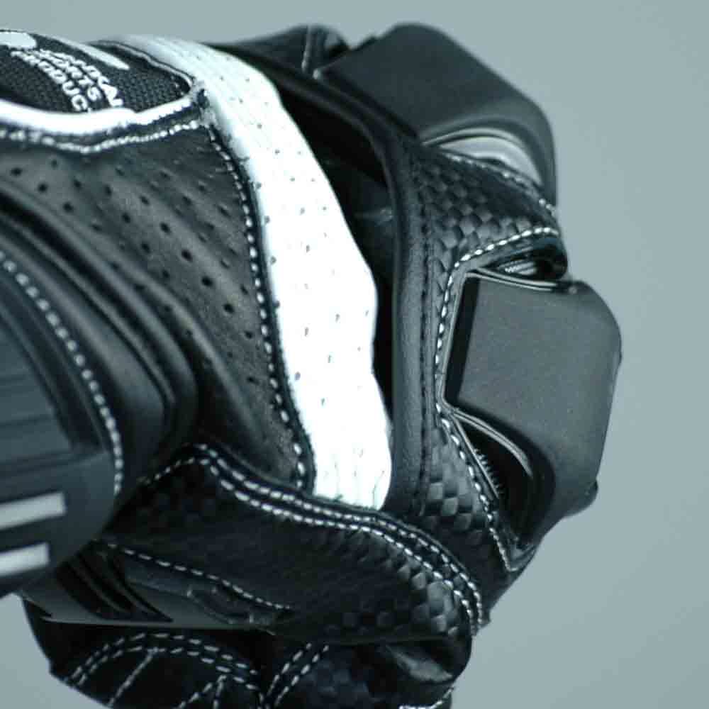 NANKAI Motorcycle Air Take Gloves, Black, Size M, SDG-7060-BK-M