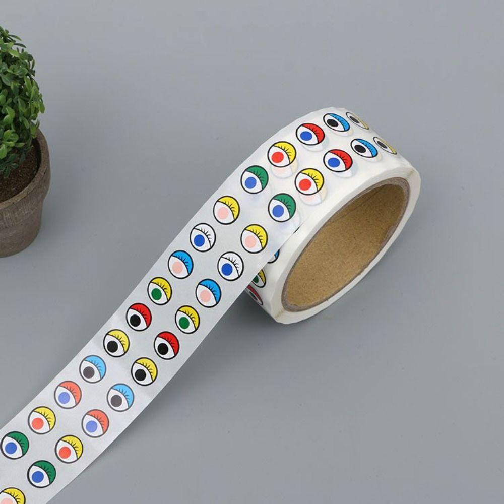 Waterproof Eyes DIY Roll Stickers Gifts Decor Children Toys Sticker Skateboard