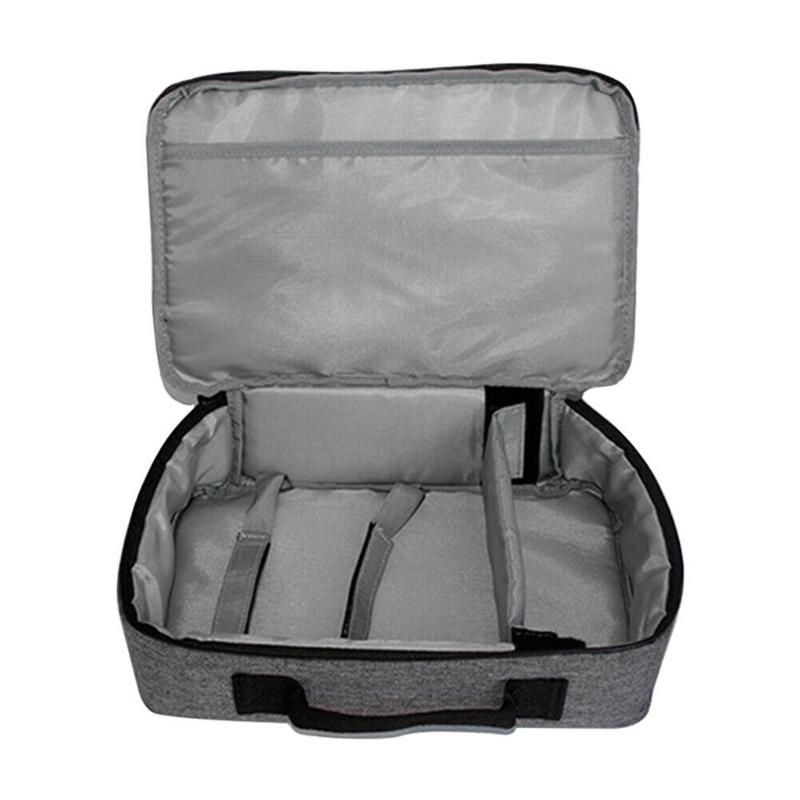 Travel Storage Bag Projector Convenient Carry for Case Detachable Divider Holder Universal Protective Projector for Case