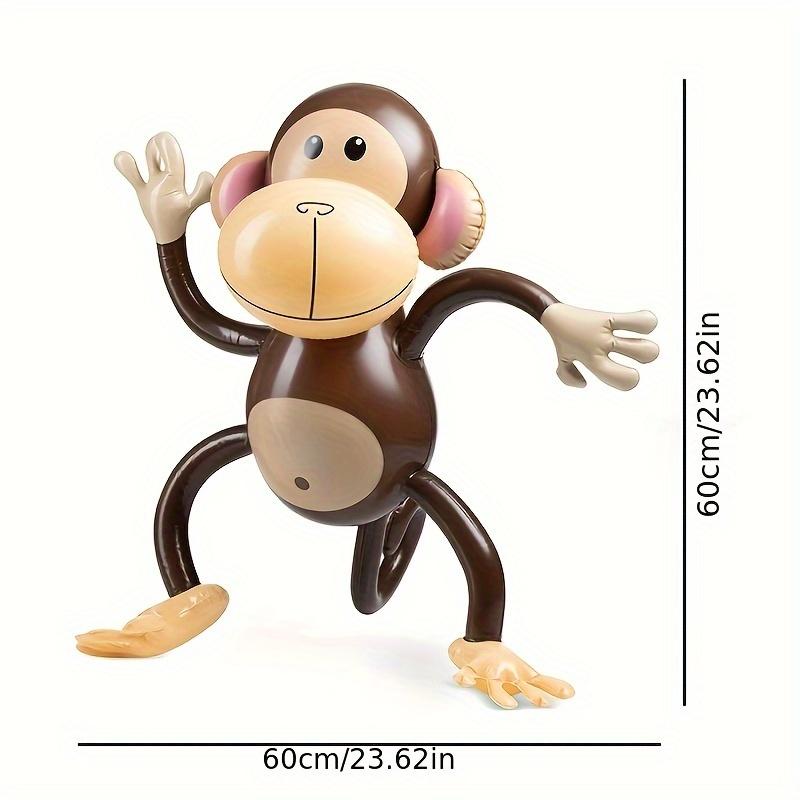 Giant Inflatable Monkey Pool Float - Durable Pvc, Perfect For Beach & Party Fun, Suitable For Ages 14+