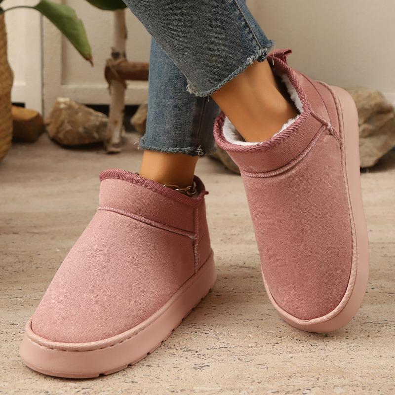 New home cotton slippers warm and thickened couple models simple autumn and winter indoor half pack and home furnishing