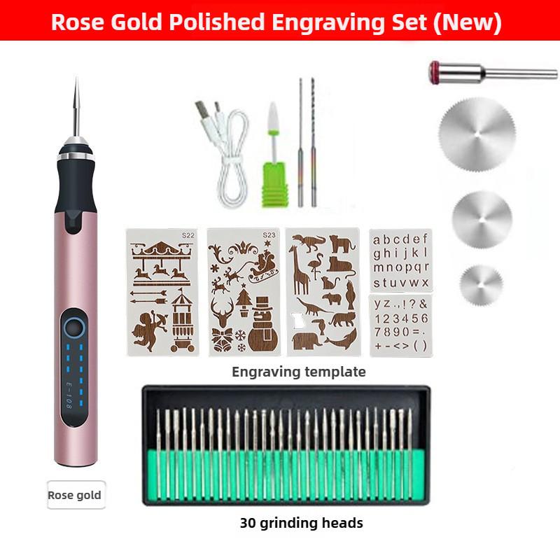 Small Electric Grinder 3-speed Adjustable Drilling Machine Handheld Electric Polishing Pen Carving Hardware Tools