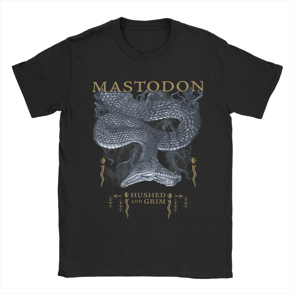 Mastodon Floods of Triton T Shirt for Men Cotton Casual TShirts O Neck  Tee Shirt Short Sleeve Clothing 4XL 5XL