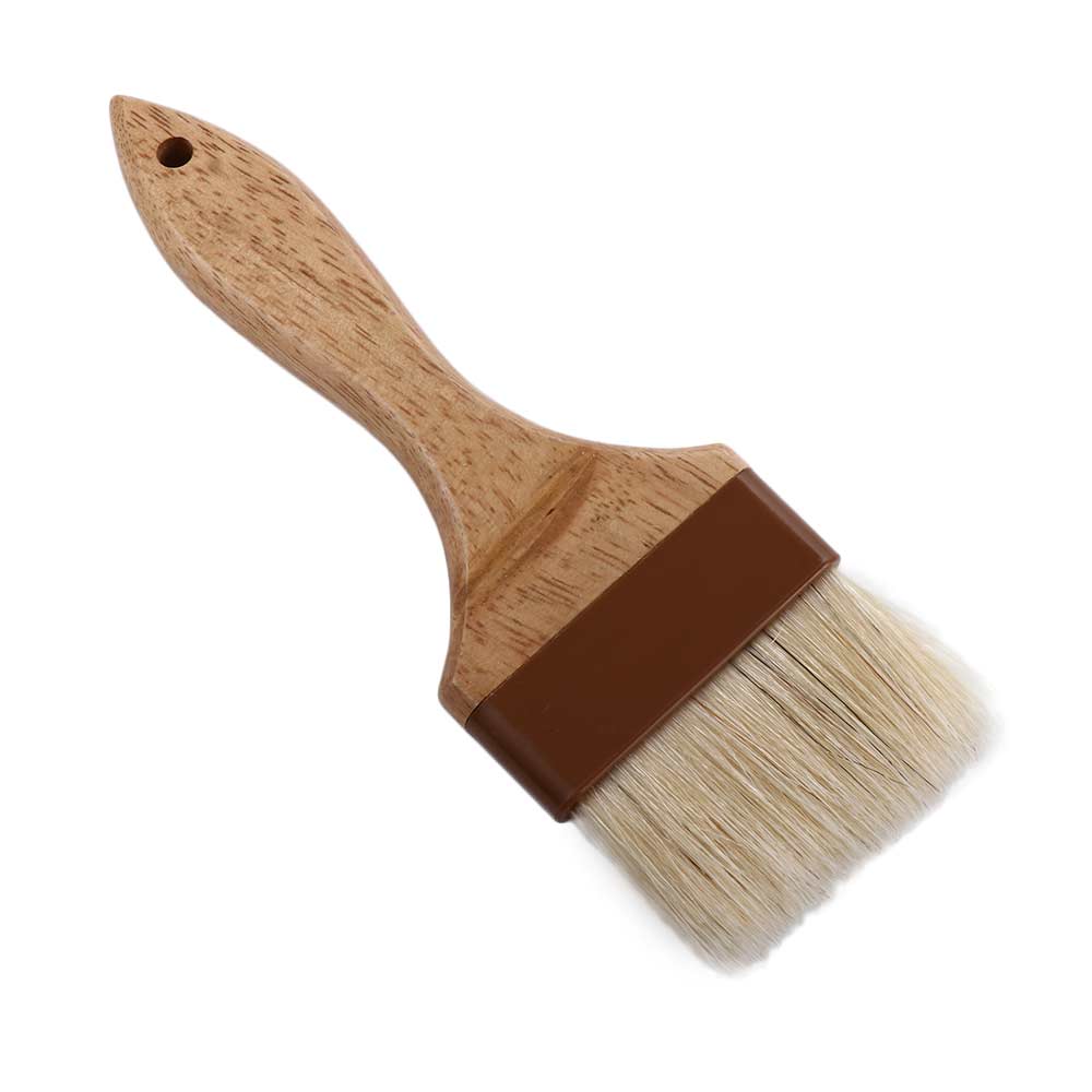 Cooking Barbecue Kitchen Grill Wooden Handle Basting Brush Pastry Brush Sauce Baster Marinade Tool