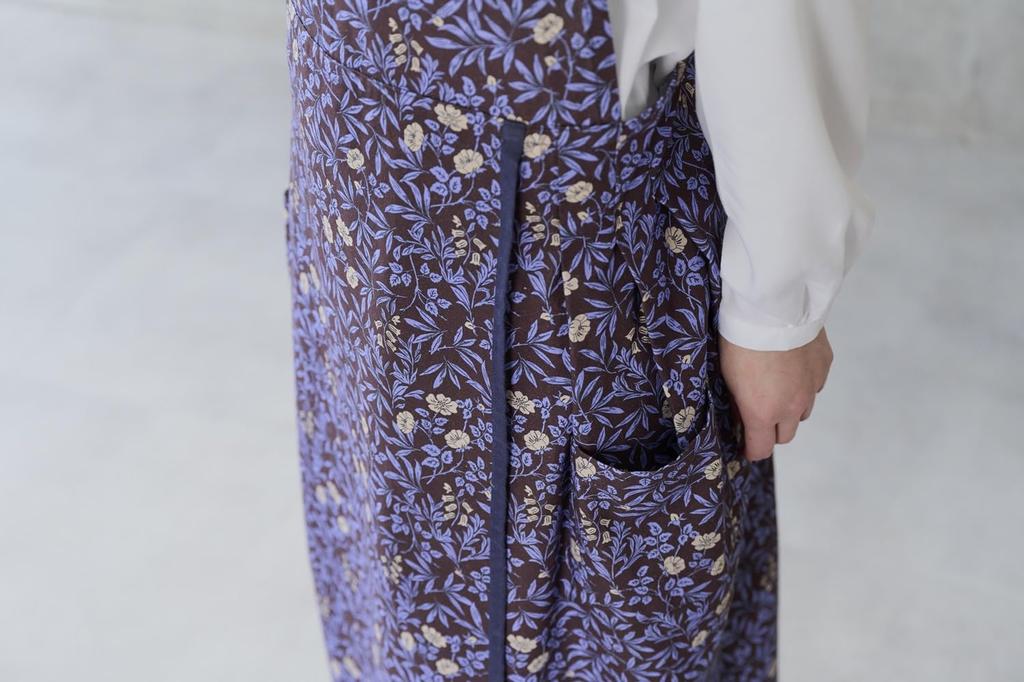Apron BROWN W94 D H90 [Rep] L'Atelier Size Approx.