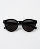 Seupeulingseuteulingseu Round Horn-Rimmed Sunglasses Page 82 [Black]