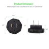 MICTUNING DC 12V LED Digital Display Voltmeter Waterproof Compatible with Boat Marine Vehicle Motorcycle Truck ATV UTV Car Camper Caravan Green