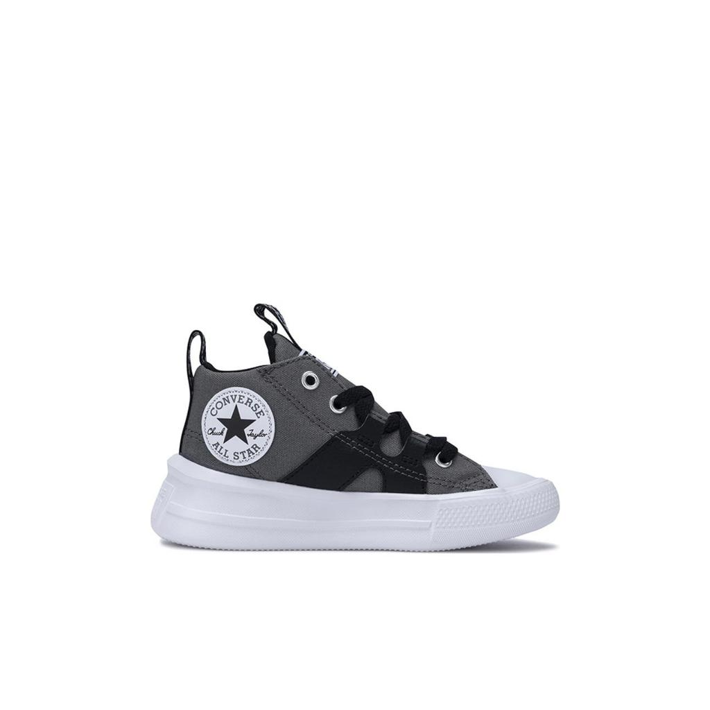 Converse Chuck Taylor All Star Comfortable Versatile Mid-Top Kids Canvas Shoes Kids Sneakers Gray Black A09340C