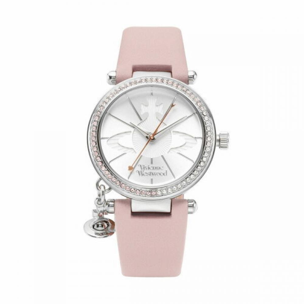 

Vivienne WeStwood Luxury Vv006Slpk женские кожаные часы VV006SLPK