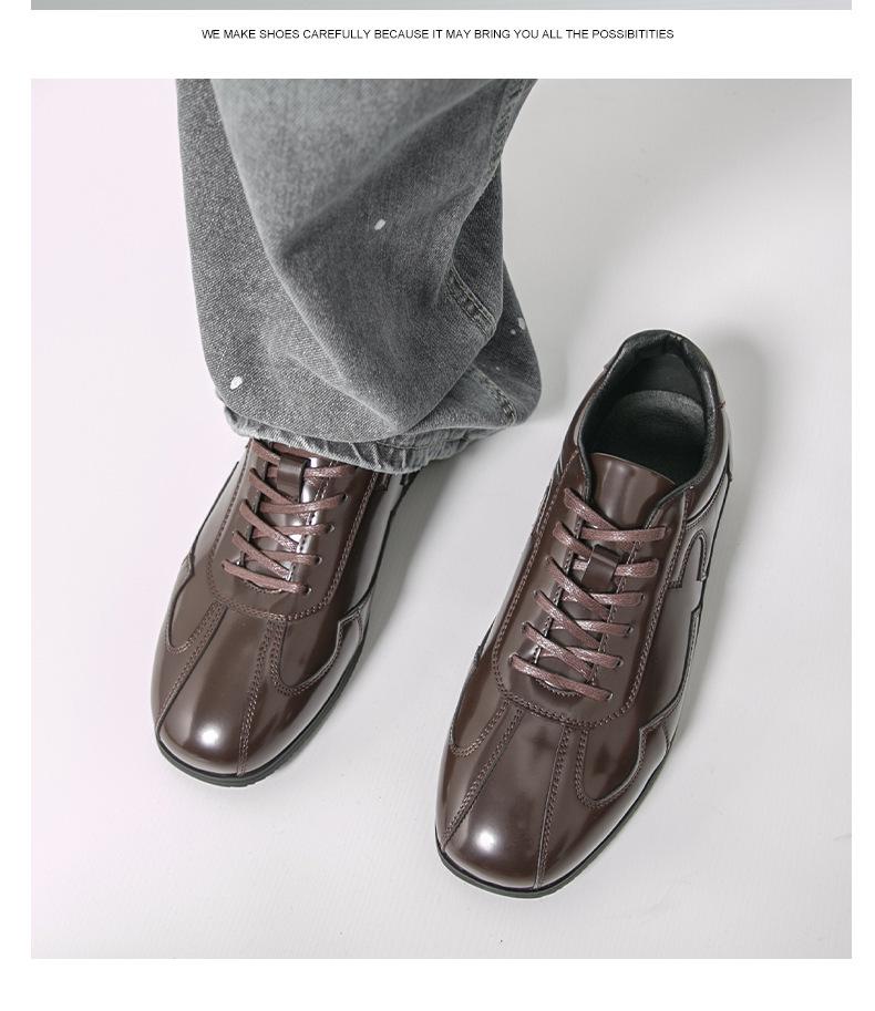 Herren Vintage Minimalistische Deutsche Trainingsschuhe - Klassische Lässige Boxschuhe, Große Größen Erhältlich