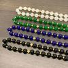 Glass Bead Bracelets Cross Pendants Rosary Bracelets Christian Hand Chain Jewelry for Baptisms Christening Prayer Gift