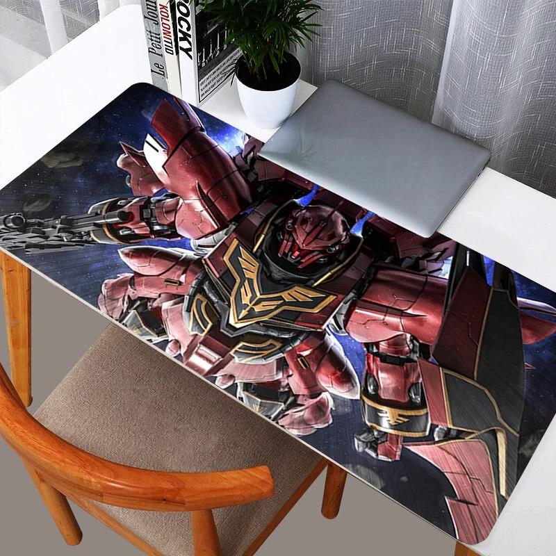 

Mouse Pads Gundam Large Gaming Mouse Pad Anime PC Computer Gamer Desk Mat for CS GO LOL XXL Laptop Kawaii Mousepad 30x60x0.2cm