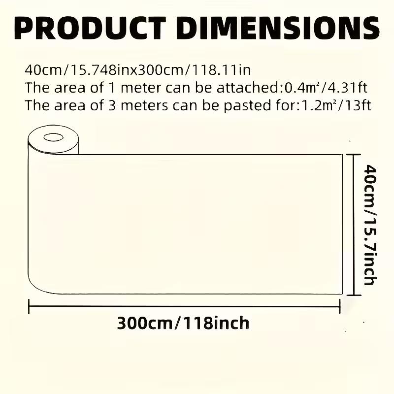 3D Imitation Wood Grain Self-Adhesive Wall Sticker for Living Room or Bedroom
