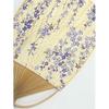5 Sense Marugame Uchiwa (Various Patterns) Made Japan (Purple Weeping Cherry Blossom)