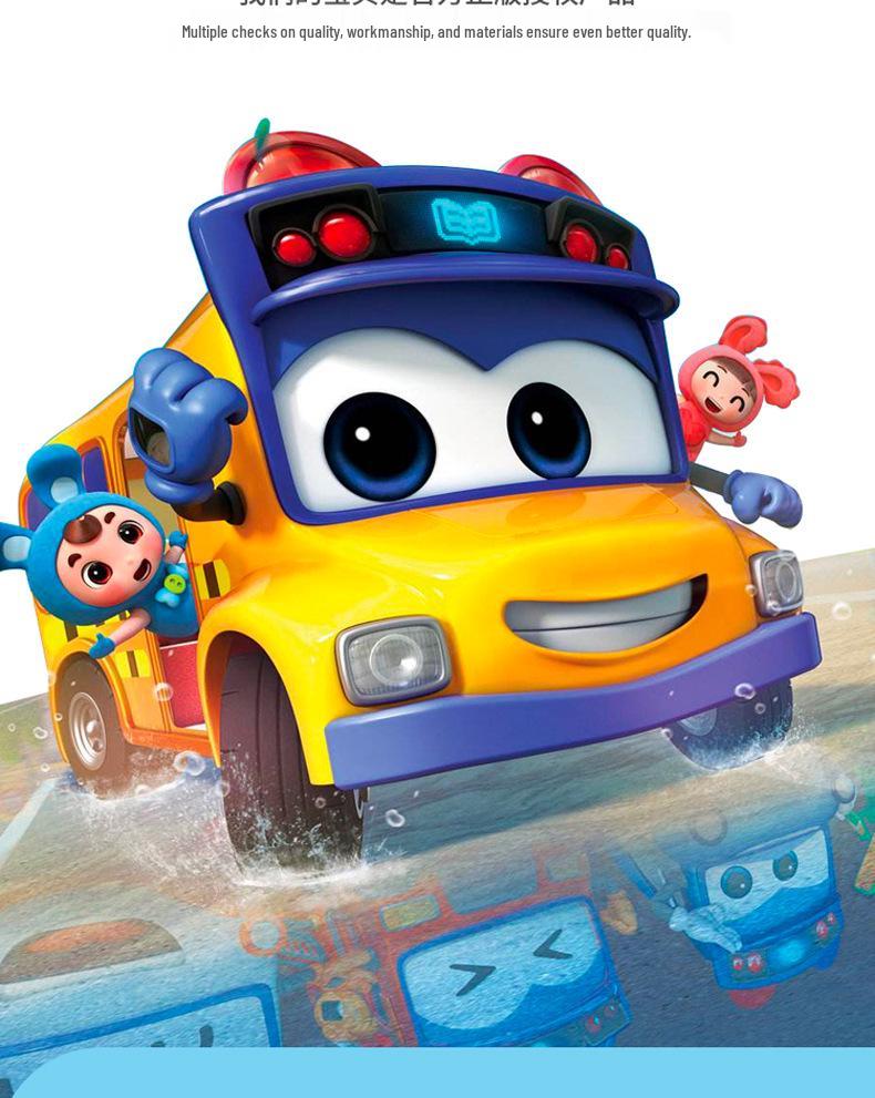 Twisty Bus Toy: Double-Sided Reversible Transforming Robot Car Set for Kids