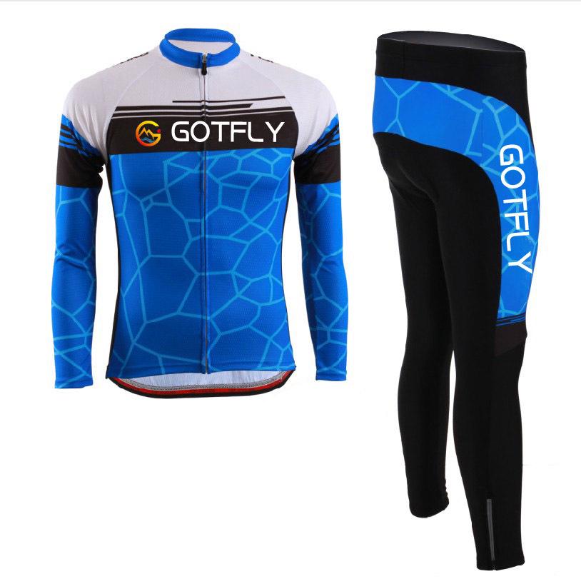 Cheap Men's Cycling Jersey Bike Team Long Cycling Clothing Ropa