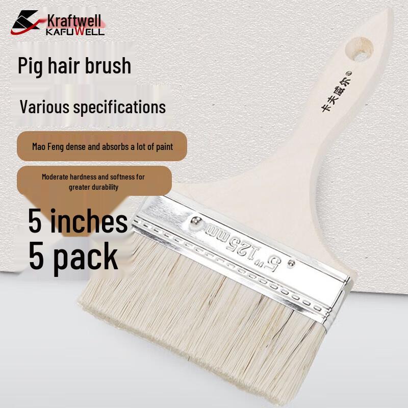 Kraftwerk Boar Bristle Paint Brush Set