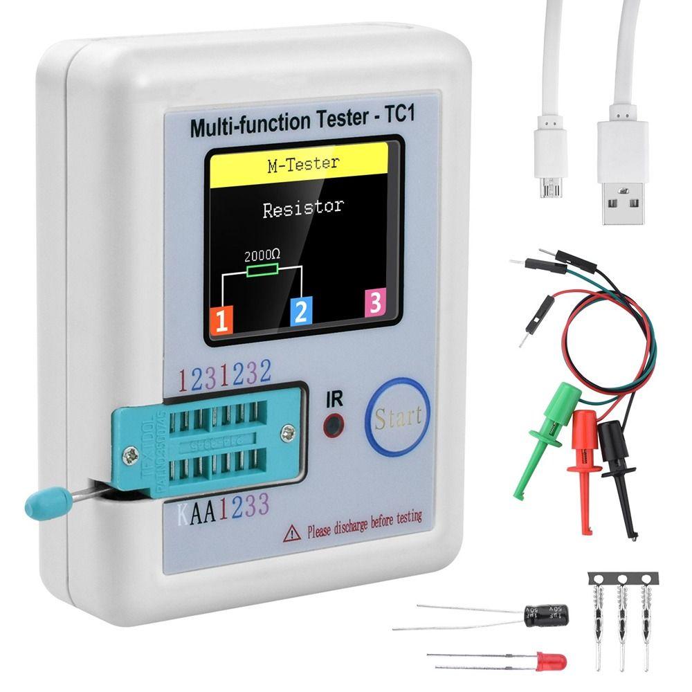 Capacitor Resistor Test Diode Triode Capacitor Resistor Test Meter Multi-meter Transistor Tester