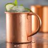 Trinkbecher aus Edelstahl Ergonomischer Griff Cocktailbecher 410 ml Fassungsvermögen Zum Servieren von Heiß- und Kaltgetränken