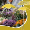 Plant Shade Umbrella Garden Umbrella Shade UPF50 UV Protection Adjustable Canopy Reusable Foldable Cover For Outdoor Lawn Yard