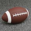 Size 3 Eco-Friendly Leather American Football for Kids - Non-Toxic, Inflatable, Wear-Resistant, Non-Slip, Ideal for Kindergarten Teaching.