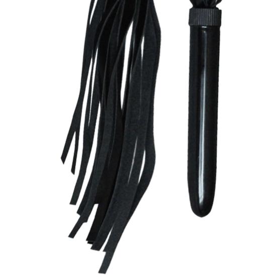 Faux Leather Spanking Fetish Whip Toys for Sensation Flogger Sex Play Ergonomic Non-Slip Handle BDSM Whip