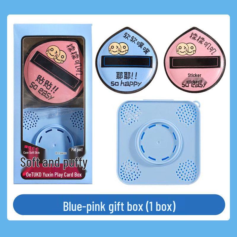 100% Cotton Marshmallow Cushion Puff - XL Makeup Blender for Wet & Dry Use