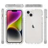 Clear Phone Case for iPhone 15 Plus,TPU+PC Drop Resistant Cell Phone Cover