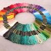 100-Color Handmade Cross Stitch Embroidery Cotton Thread Pack (6-Strand Coarse Insole Silk)