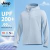 JEEP SPIRIT Herr Hoodie med UPF 200+ Solskydd