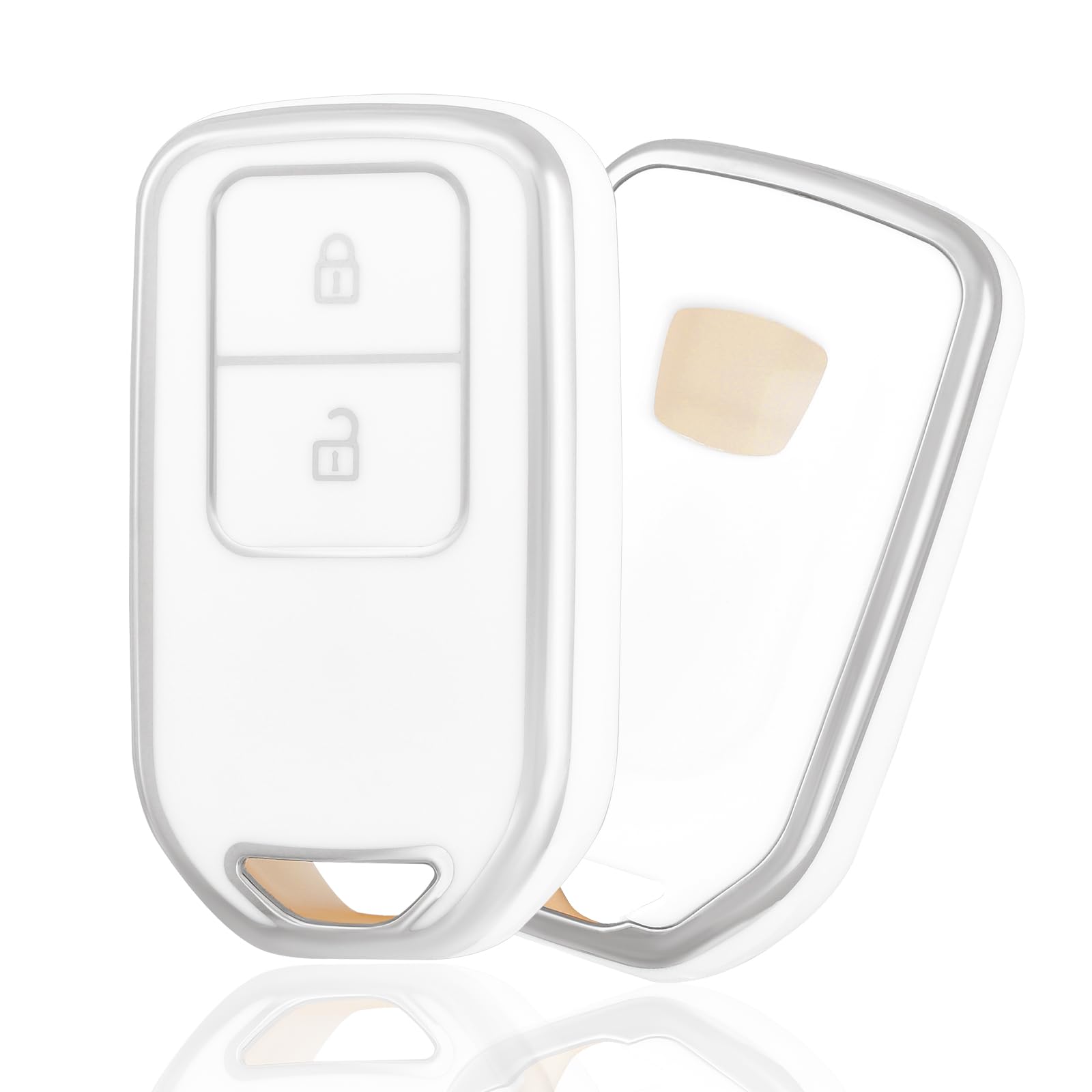 [OFF WE GO] Key Shell TPU Car Key Cover Key белый