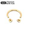1/5 Stück G23 Titan Nasenringe Piercings Lippe Augenbraue Ohr Septum Helix Knorpel Septum Körperschmuck Piercing Labret Nase C-Stab
