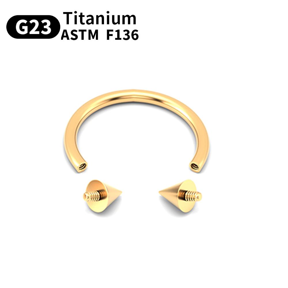 1/5 Stück G23 Titan Nasenringe Piercings Lippe Augenbraue Ohr Septum Helix Knorpel Septum Körperschmuck Piercing Labret Nase C-Stab