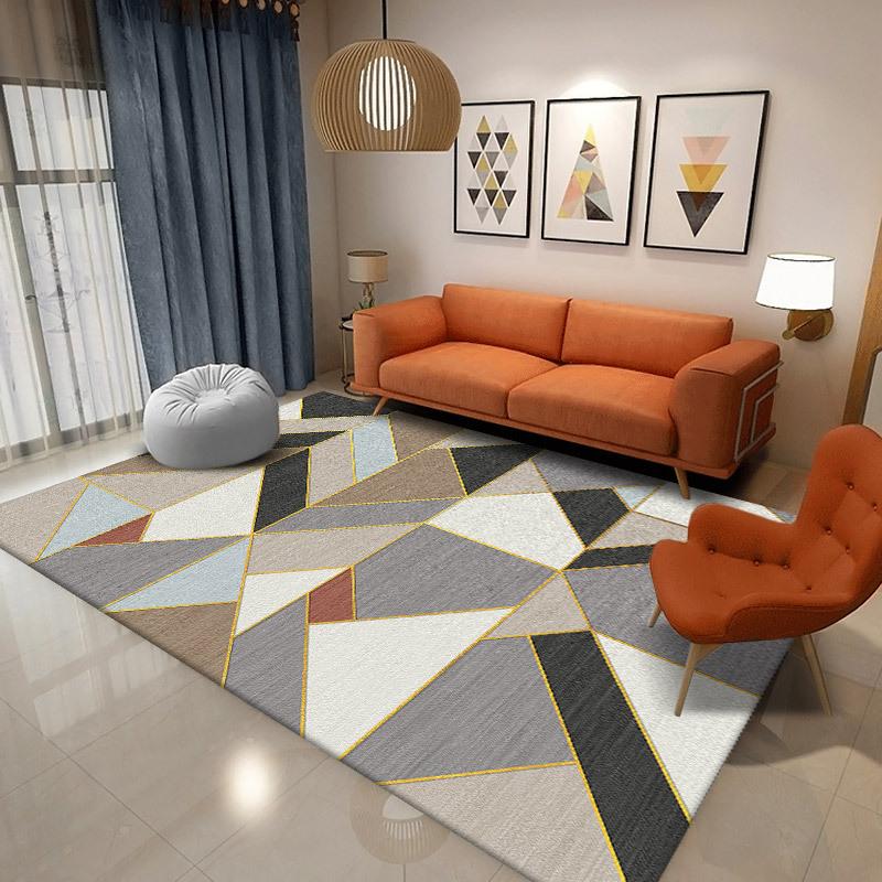 Living Room Decoration Carpet Modern Bedroom Bedside Large Plush Carpets Home Fluffy Soft Rug