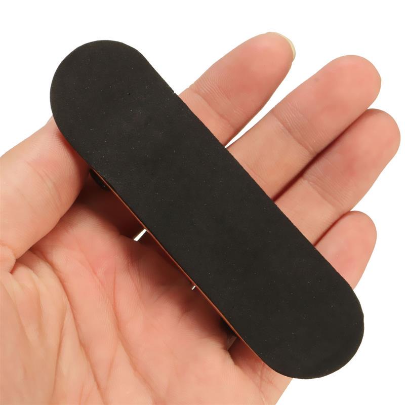 Klon Drewniana Podstrunnica mini Fingerboardy Deskorolka Sportowa Czarne Łożyska Koła Gra Dla Dzieci Prezent