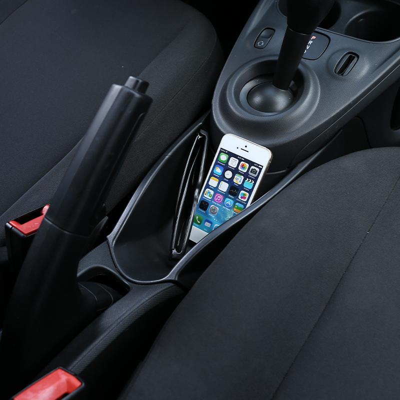 ABS Auto Armlehne Center Handbremse Aufbewahrungsbox für Smart 453 Fortwo Forfour 2015- Mittelkonsole Handschuhfach