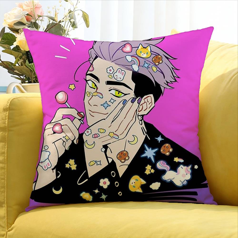 Dead by Daylight Trickster   Various Sizes Square Pillow Case For Car Home Bedchamber Decor