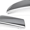 735455041 735455042 Paar Auto Frontstoßstange Obere Zierleiste Chrom Carbon Zierleiste Für FIAT 500 2008‑2015 Frontstoßstange Unterer Kühlergrill Zierleiste