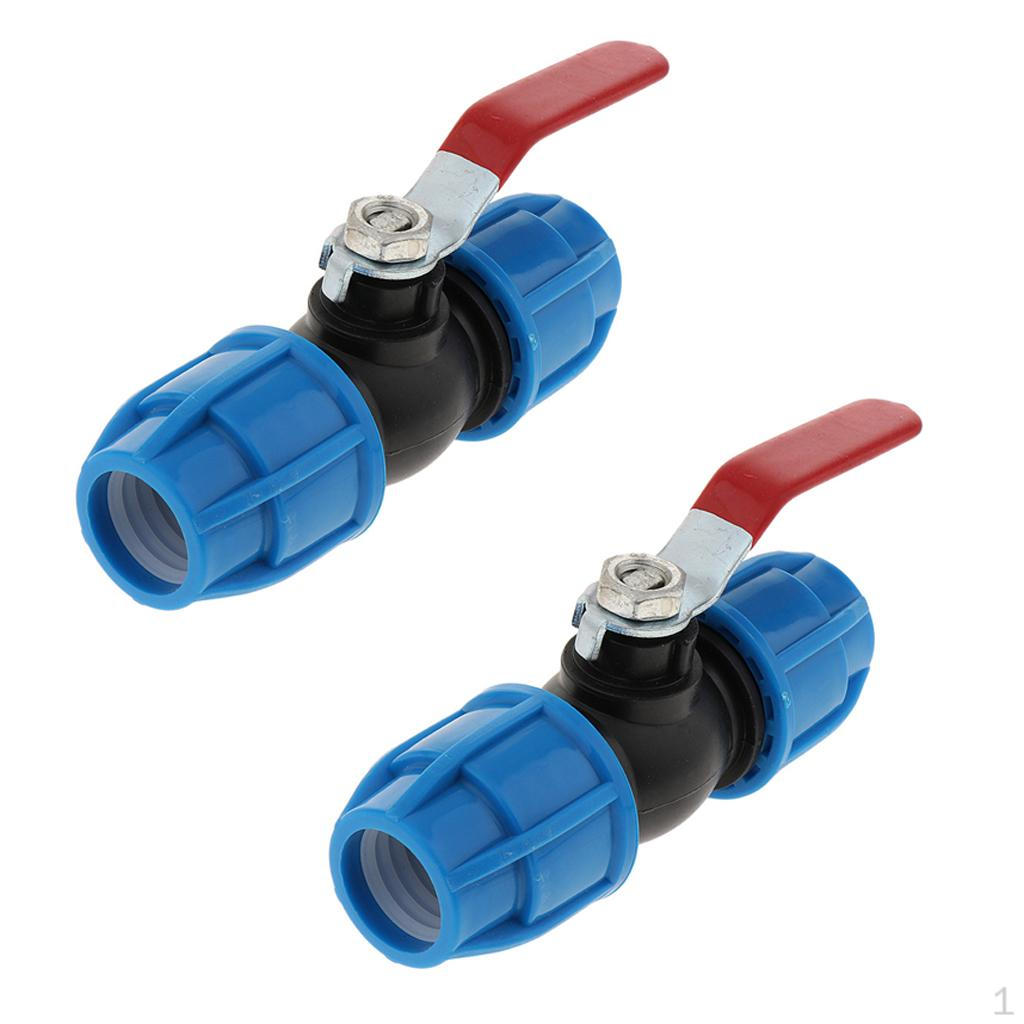 

Муфта запірна пластикова 2x2515, DN20, DN25, DN32