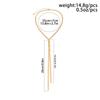 Sexy Goth Adjustable Flat Snake Long Chain Necklace for Women Vintage Weave Twisted Link Chest Choker Aesthetic Neck Jewelry New