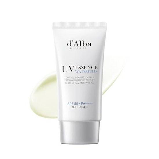 dAlba Official Waterfull UV Essence Sun Cream (50ml) Sunscreen Vitamin (Essence (50ml))