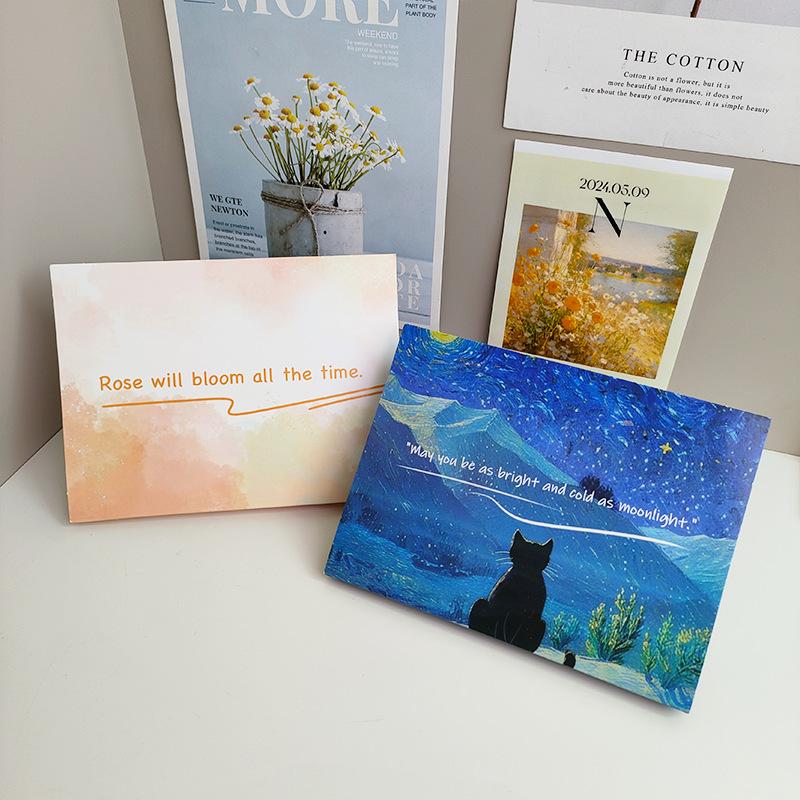 Cartoon recording greeting card Surprise cards that speak records gramophones Valentine's Day Confession Artifact Birthday Gift