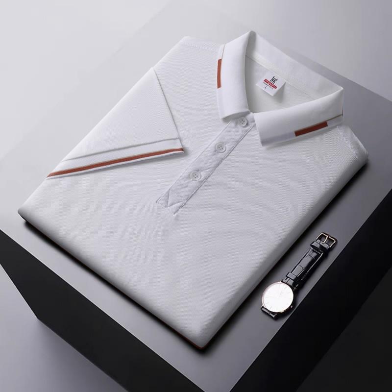 Poloshirt Herren 2024 Mode Casual Neues Design Top Hochwertiges Business Luxus Persönlichkeit