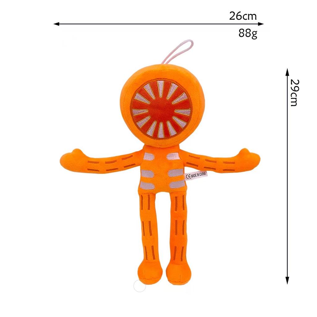 Juego Puertas Piso 2 Peluches Monstruo de Terror Peluche Animal Relleno Suave Decoración de Habitación Para Regalo de Cumpleaños de Niño