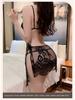 Manyan Sexy rückenfreie Dessous: Transparentes Nachthemd mit Strapsen, Home Suit 9194