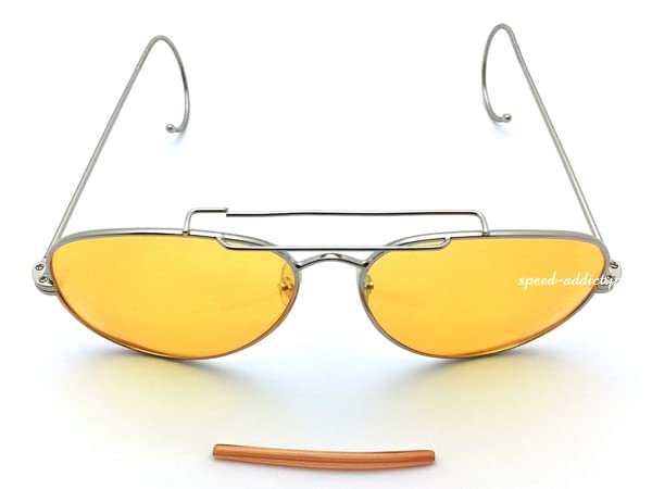 AIR FORCE PILOT TEARDROP SUNGLASS Air Force Pilot Teardrop YELLOW [SPEED ADDICT] U.S. (US Sunglasses)